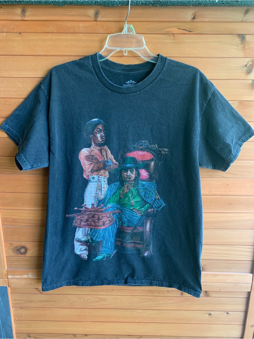 OutKast “Live on Tour 1999” Faded Black Tee, Medium